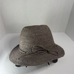 Helen Kaminski Tan Woven Hat